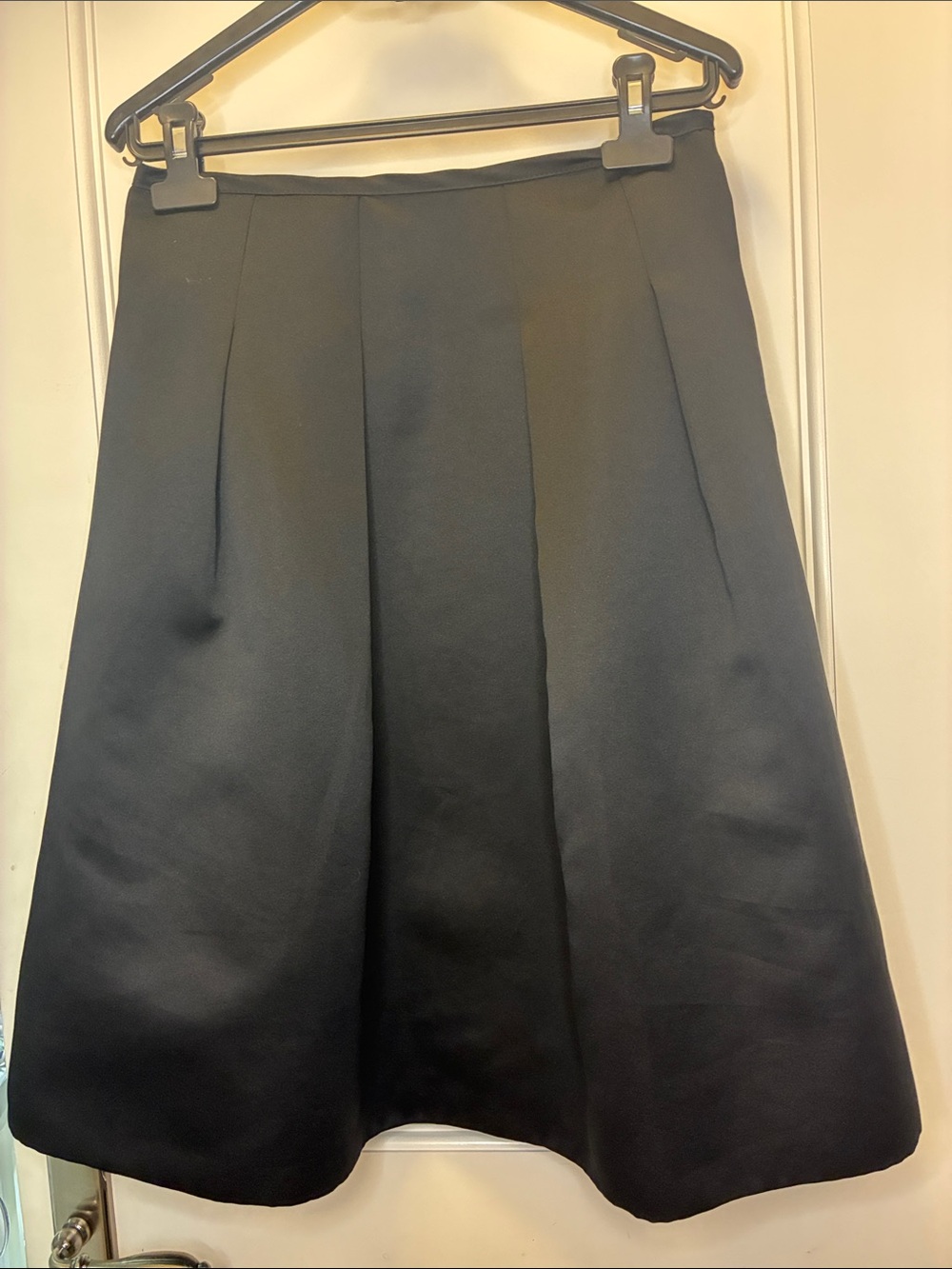 Miz Wear New York Vintage Satin Pleated A-Line Skirt 2 👵MTSK11